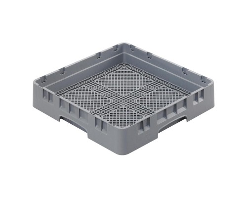 Кассета для мойки столовых приборов без перегородок (дно - мелкая сетка) 50*50*10 см, P.L.