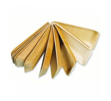 Тарелка прямоугольная из пальмовых листьев 24*24*2 см, 25 шт, Garcia de PouИспания