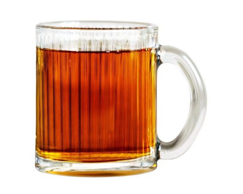 Кружка 320 мл прозрачная "Вертикаль" Optical стекло d 8 см h9,3 см ОСЗ [24]