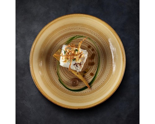 Тарелка RAK Porcelain Twirl Shell плоская 18 см