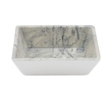 Соусник  50 мл 8,4*6,4 см h3 см прямоуг. Streamer Grey пластик меламин P.L. Proff Cuisine