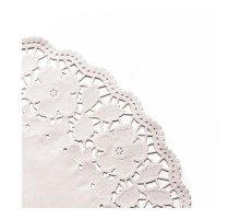 Салфетка ажурная белая d 31 см, 250 шт/уп, Garcia de PouИспания