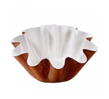 Форма для выпекания бумажная ламинированная, 4,4*3 см, коричневый, 3960 шт