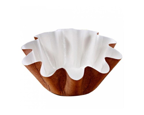 Форма для выпекания бумажная ламинированная, 4,4*3 см, коричневый, 3960 шт