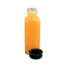 Бутылка прозрачная с пластиковой крышкой, 350 мл, 5,5*5,5*16,5(h) см, PET, Garcia de Pou