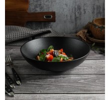 Салатник 1100 мл d 23 см h6,7 см Black Sand Fine Plus Noble [6]