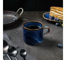 Чашка 230 мл чайная d 8,1 см h6,7 см Aqua Blue P.L. Proff Cuisine [6]