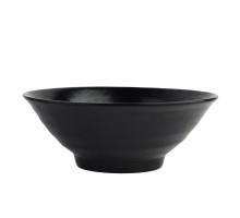 Салатник 1000 мл миска для лапши d 21,4 см пластик меламин Black Finish P.L. Proff Cuisine