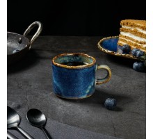 Чашка 100 мл кофейная d 6 см h5,2 см Aqua Blue P.L. Proff Cuisine [6]