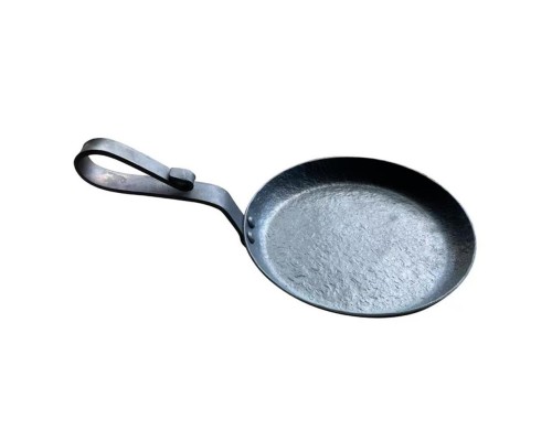 Сковорода для подачи 24 см h3,4 см круглая "Vintage Blued" углерод. сталь ИНДУКЦИЯ P.L.