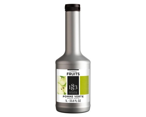 Пюре основа для напитков Зеленое Яблоко 1л 1883 Maison Routin