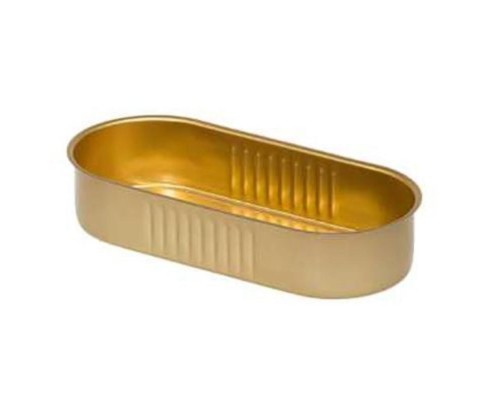 Банка для подачи жестяная овальная 15,5*7 см h2 см P.L.