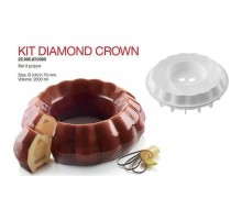 Форма кондитерская Silikomart KIT DIAMOND, силикон, 24*7,5 см, Италия