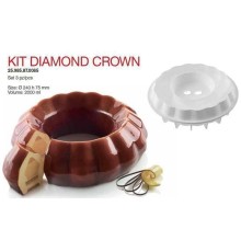 Форма кондитерская Silikomart KIT DIAMOND, силикон, 24*7,5 см, Италия