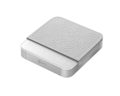 Весы кофейные портативные SMART SCALE 3.0 (POUR-OVER) белые 0,3-2000гр батарея 1800mAH ZeroHero