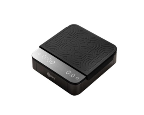 Весы кофейные портативные SMART SCALE 3.0 PRO (POUR-OVER) черные 0,3-2000гр батарея 2500mAH ZeroHero