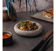 Блюдо круглое d 15 см h3,5 см Brown Untouched Taiga P.L. Proff Cuisine [1]