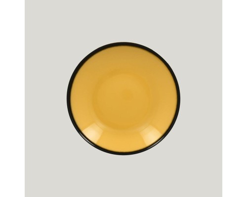 Тарелка-салатник RAK Porcelain LEA Yellow 26 см, высота 5 см, 1,2 л (желтый цвет)