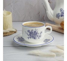 Кофейная пара 120 мл d 6,7 см h5,5 см Sea Flower P.L. Proff Cuisine [6]