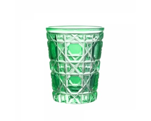 Стакан Олд Фэшн 340 мл Green Panel d 8,5 см h10,9 см "UTOPIA" P.L.- Barbossa [6]