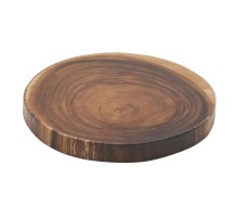 Доска для подачи 30*3 см круглая African Wood 2 пластик меламин P.L. Proff Cuisine