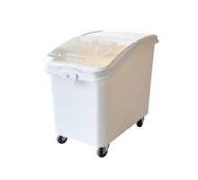 Контейнер для продуктов 120 л передвижной с откидной крышкой пластик P.L. Proff Cuisine