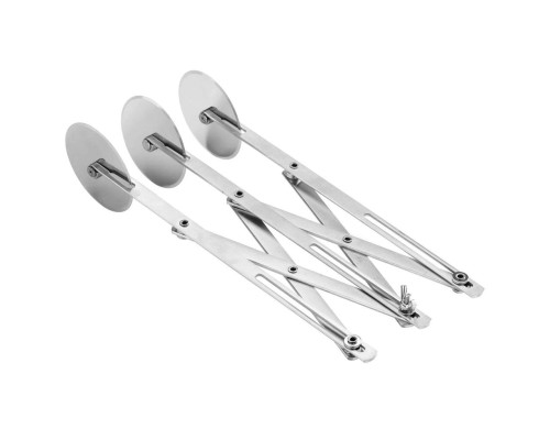 Нож роликовый для теста раздвижной, 3 лезвия, 24 см нерж. P.L. Proff Cuisine