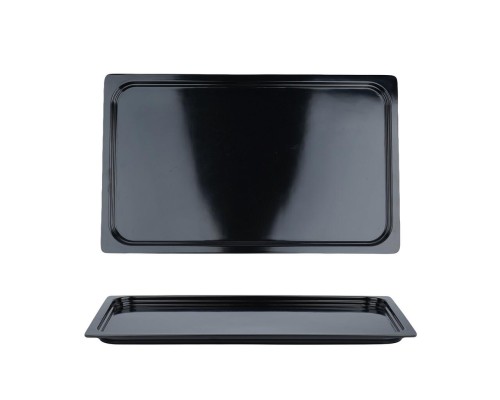 Гастроемкость 1/1 h20 мм пластик меламин 528*320*20 мм 13,5 л Black P.L. Proff Cuisine