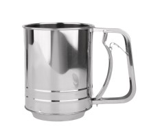 Сито  9,9 см кружка h12,9 см с механизмом нерж. мелкая сетка P.L. Proff Cuisine