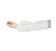 Нарукавники защитные белые, 36 см, полиэстер, 100 шт