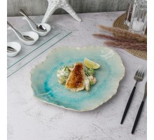Блюдо для подачи 30,5*25 см h3 см Sea Blue Frutti di Mare P.L. [1]