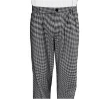 Брюки поварские Chef 50 р-р, черно-белая клетка, состав: 100% хлопок