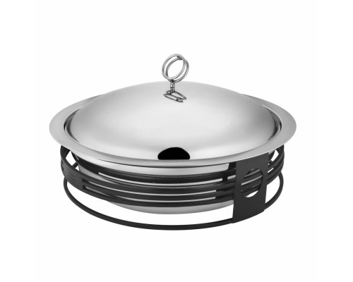 Блюдо для подачи с крышкой d 45,5 h25 см 8 л на подставке P.L. Hotelware