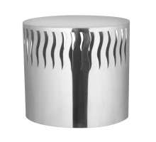 Подставка фуршетная стойка 24,8*18 см h20,5 см овал перфорация нерж. P.L. Hotelware