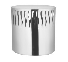 Подставка фуршетная стойка 28*16 см h25,5 см овал перфорация нерж. P.L. Hotelware