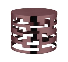 Подставка фуршетная стойка d 19 см h15 см круглая Brown Cutouts металл P.L. Hotelware