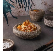 Блюдо круглое d 14,6 см h4,5 см Brown Untouched Taiga P.L. Proff Cuisine [1]