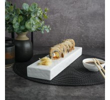 Блюдо прямоугольное 34*8 см h3,5 см White Matt Panasia P.L. Proff Cuisine [1]