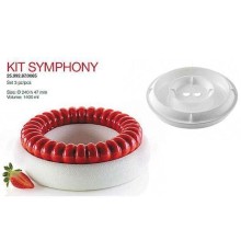 Форма кондитерская Silikomart KIT SYMPHONY, силикон, 24*4,7 см, Италия