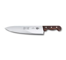 Нож поварской 33 см кованый для рубки мяса ручка розовое дерево Victorinox Rosewood