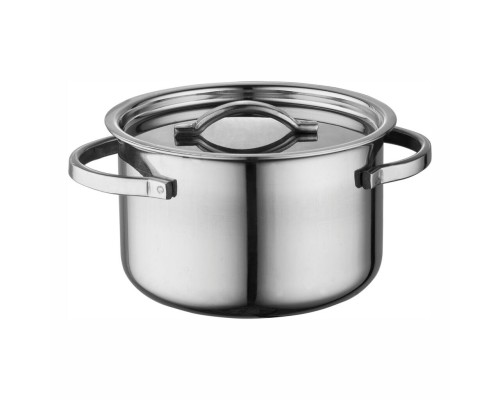 Соусник  90 мл d 6,7/5,2 см h3,7 см круглый с крышкой нерж. P.L. Proff Cuisine