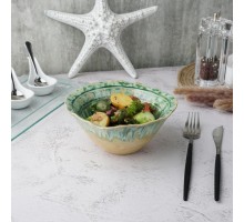Салатник 500 мл 17,5*16 см h7,5 см Green Flower Frutti di Mare P.L. [1]
