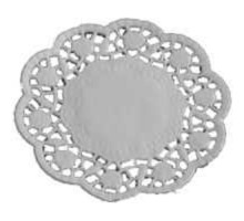 Салфетки резные, 38 см, 100 шт/уп