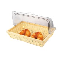 Корзина для хлеба и выкладки 41*28 см h8,5 см с откидной Roll-top крышкой ротанг P.L. Proff Cuisine