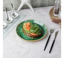 Тарелка с бортом d 22 см h2,7 см Green Frutti di Mare P.L. [1]