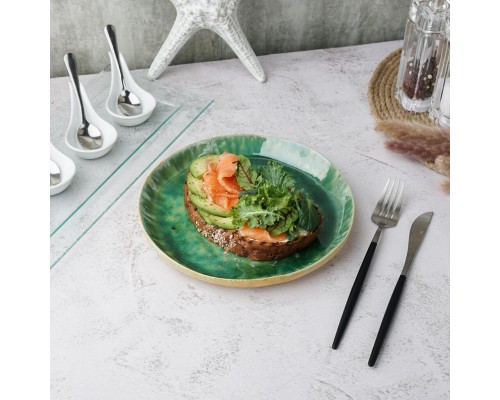 Тарелка с бортом d 22 см h2,7 см Green Frutti di Mare P.L. [1]