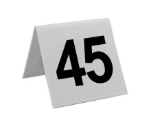 Табличка "Номера" (76-100) 7,5*7,5 см, пластик, P.L. Proff Cuisine