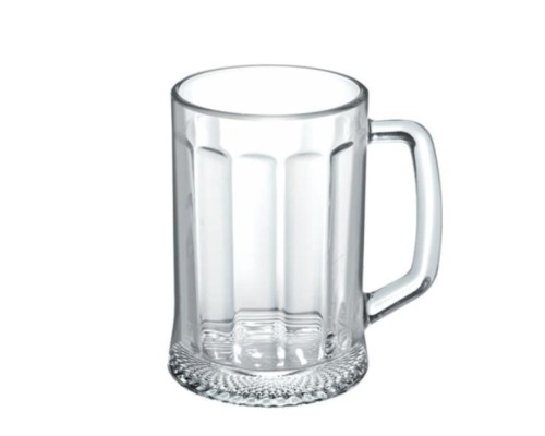 Кружка для пива 630 мл "Ладья" с гранями d 9 см h16 см ОСЗ [6]