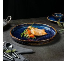 Тарелка с бортом d 26,5 см h3 см Aqua Blue P.L. Proff Cuisine [6]