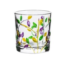 Стакан Олд Фэшн 280 мл Mosaic Flowers d 8 см h8,5 см "UTOPIA" P.L.- Barbossa [6]